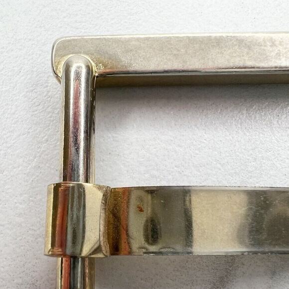 Vintage Flat Prong Simple Basic Belt Buckle - Picture 5 of 9